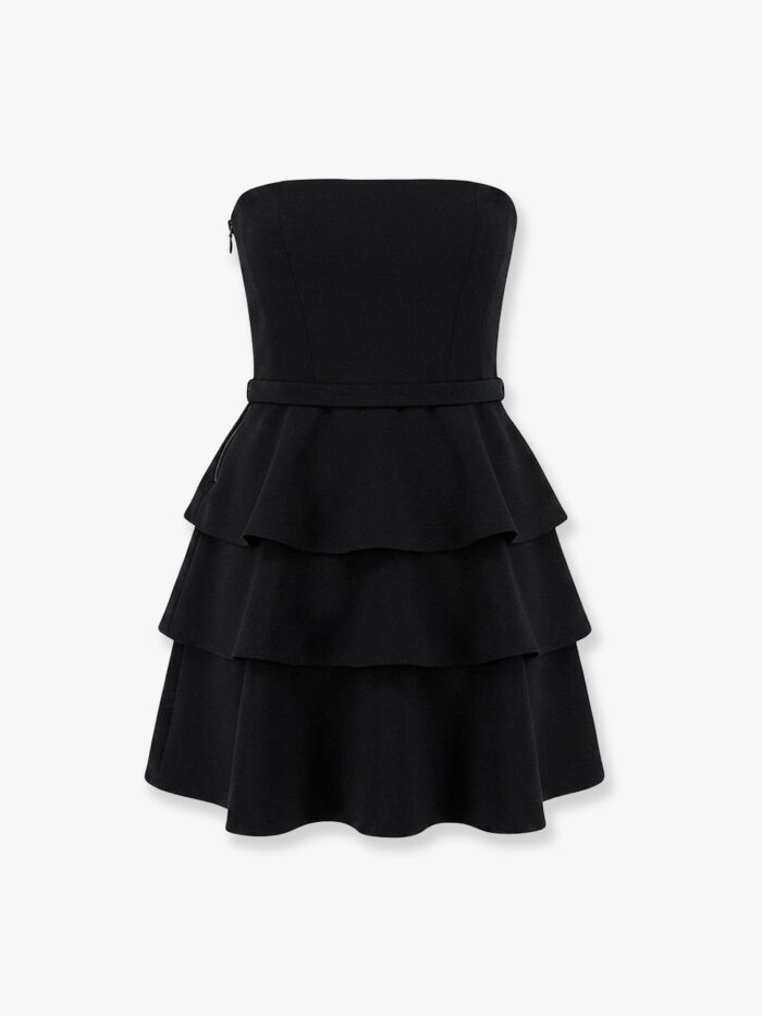 Elisabetta Franchi Mini Dress With Bustier Detail