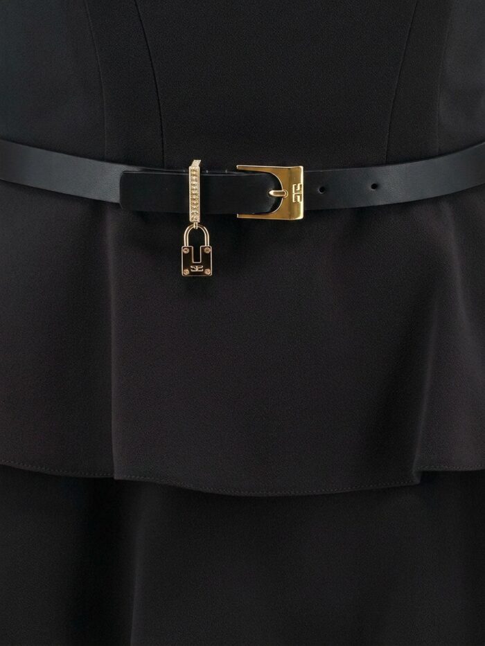 Elisabetta Franchi Mini Dress With Bustier Detail