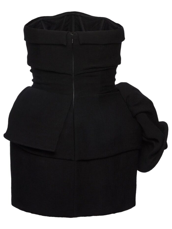Magda Butrym Mini Dress With Drape