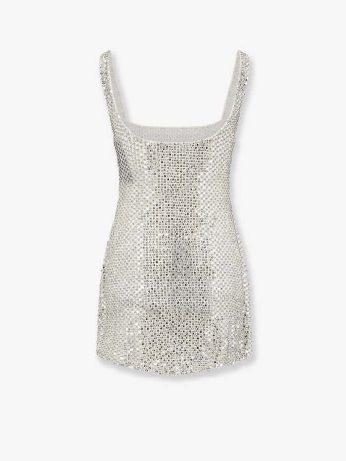 RETROFETE Mini Dress With Seqiuins And Rhinestones