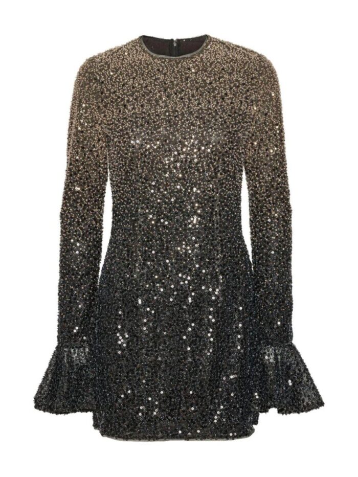 rotate birger christensen mini dress with sequins Rotate Birger Christensen Mini Dress With Sequins