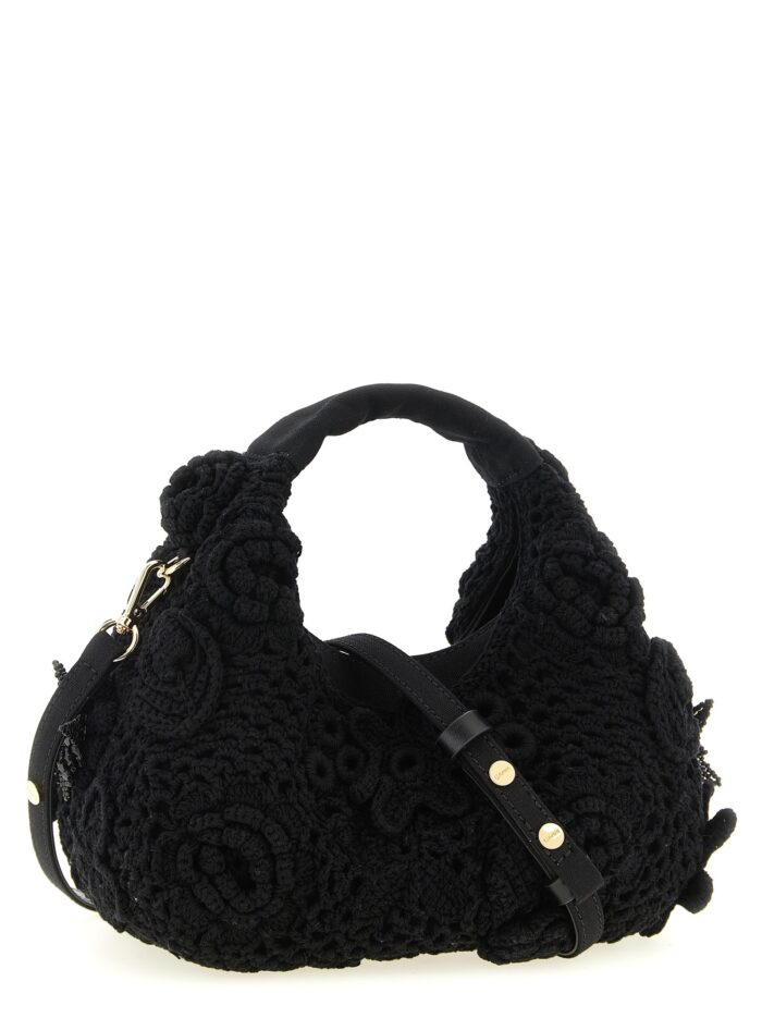 GANNI 'Mini Hobo Crochet' Handbag