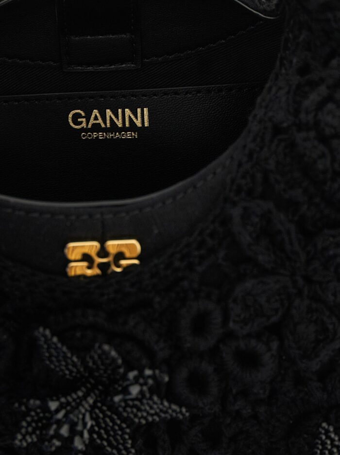 GANNI 'Mini Hobo Crochet' Handbag