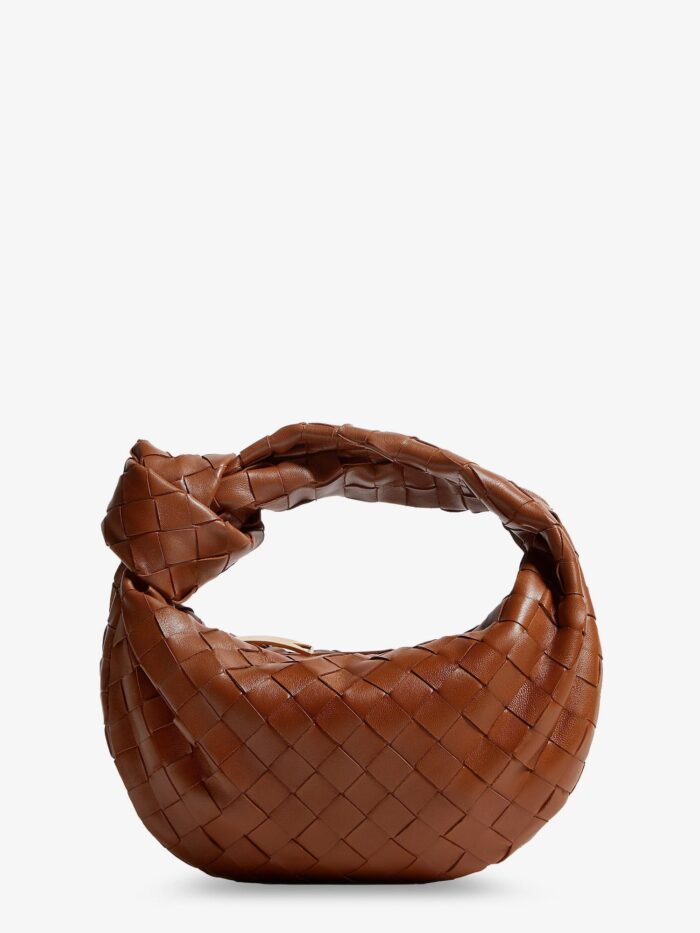 bottega veneta mini jodie leather handbag with intrecciato motif Bottega Veneta Mini Jodie Leather Handbag With Intrecciato Motif
