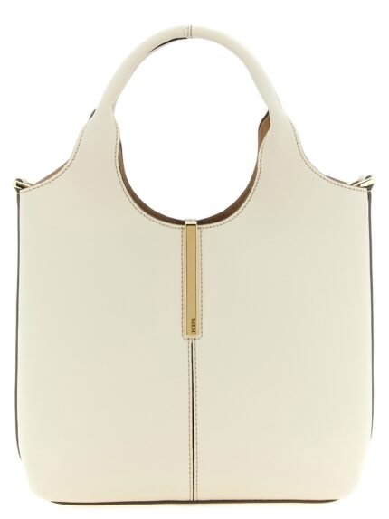 TOD'S Mini Metal Plate Shopping Bag
