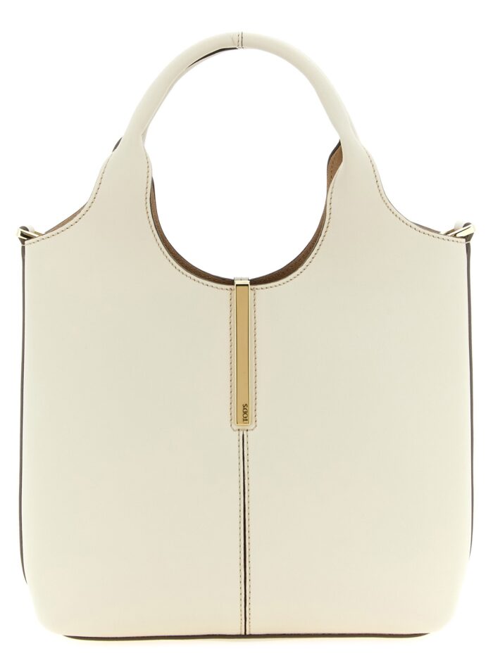 tod's mini metal plate shopping bag TOD'S Mini Metal Plate Shopping Bag