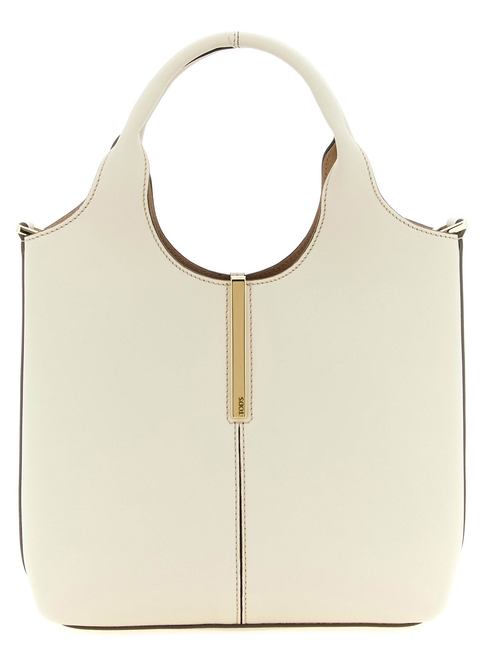 TOD'S Mini Metal Plate Shopping Bag