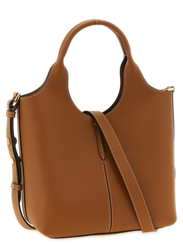 TOD'S Mini Metal Plate Shopping Bag