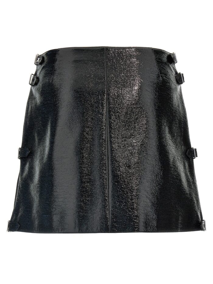 COURREGES 'Mini Multi Sangle Vinyl' Skirt