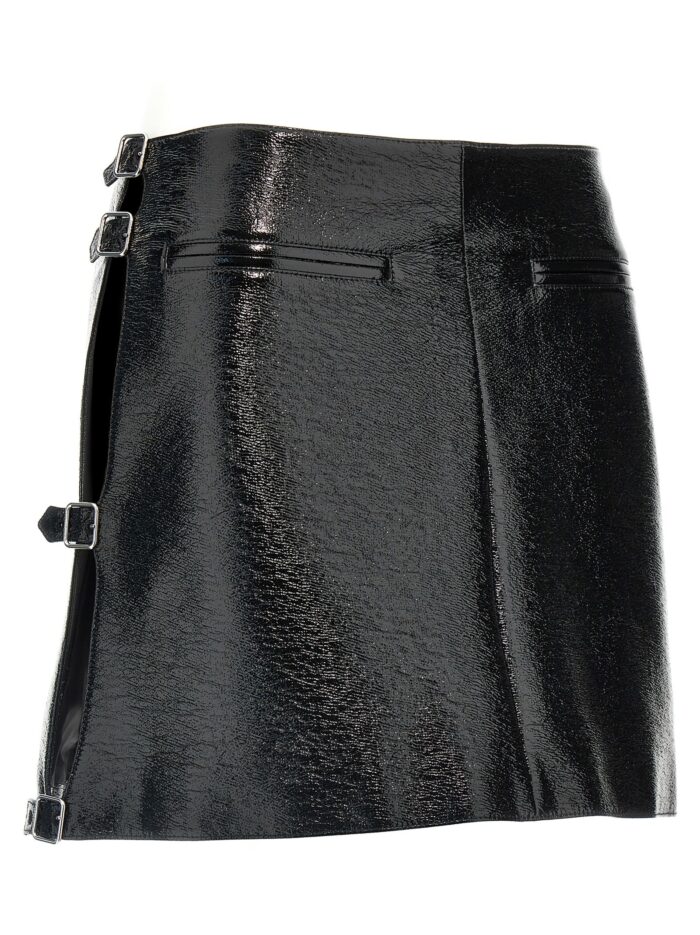 COURREGES 'Mini Multi Sangle Vinyl' Skirt