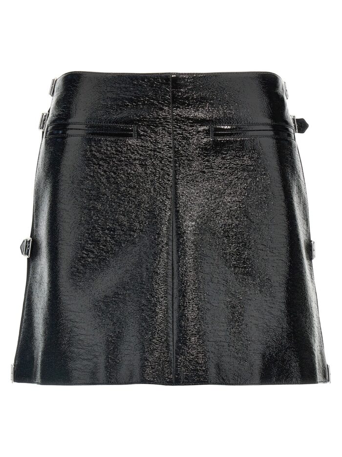 COURREGES 'Mini Multi Sangle Vinyl' Skirt