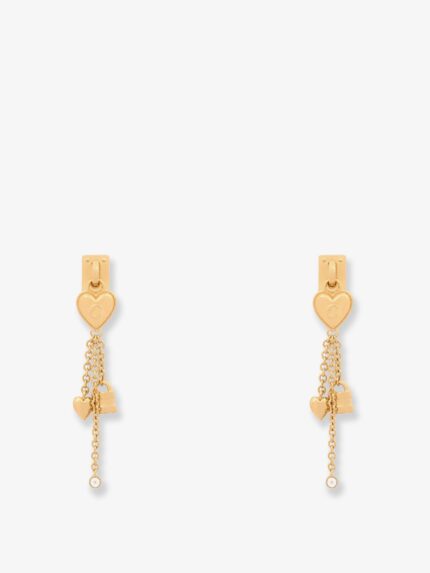 CHLOE' Mini Paddington Brass Earrings