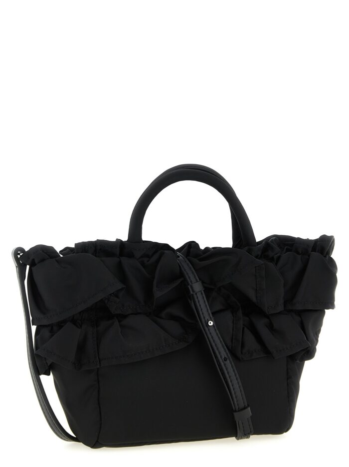 GANNI 'Mini Shopper Ruffle' Handbag