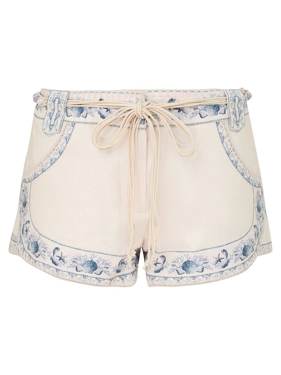 Zimmermann Mini Shorts "wanderlust"