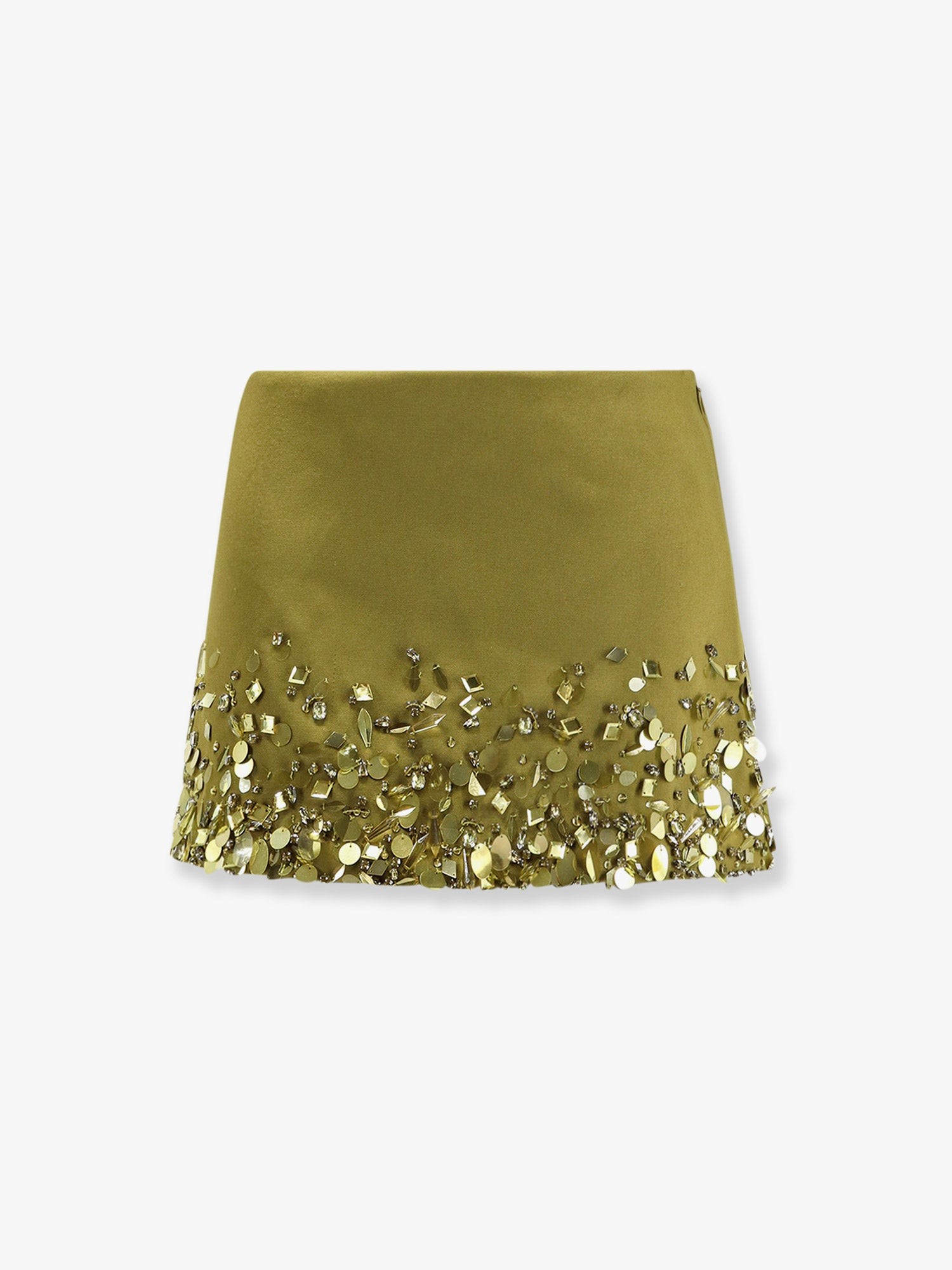 RETROFETE Mini Skirt With Sequins And Rhinestones