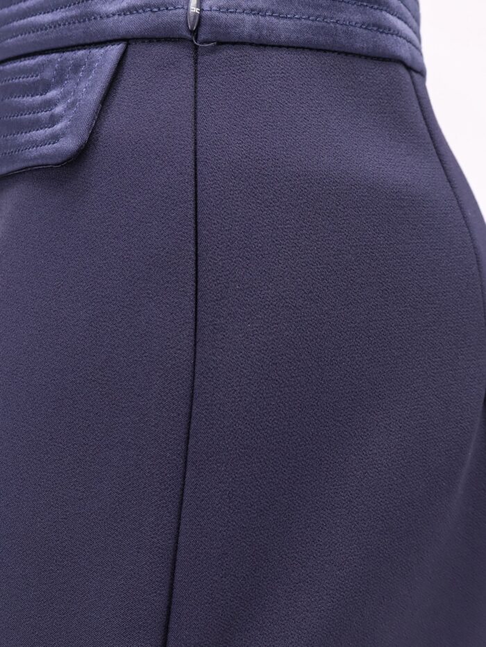 Elisabetta Franchi Mini Skirt With Stitched Profile
