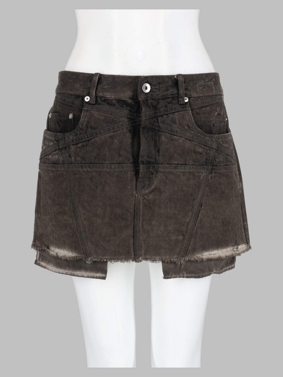 RICK OWENS DRKSHDW Minigonna "Lana"