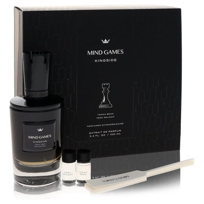 Mind Games Kingside By Mind Games - Gift Set -- 3.4 Oz Extrait De Parfum Spray + Two 0.10 Mini EDP Travel Size - Image 1