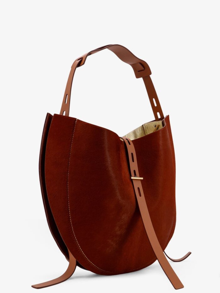 MINO BOSSI Liz Pony Skin Shoulder Bag