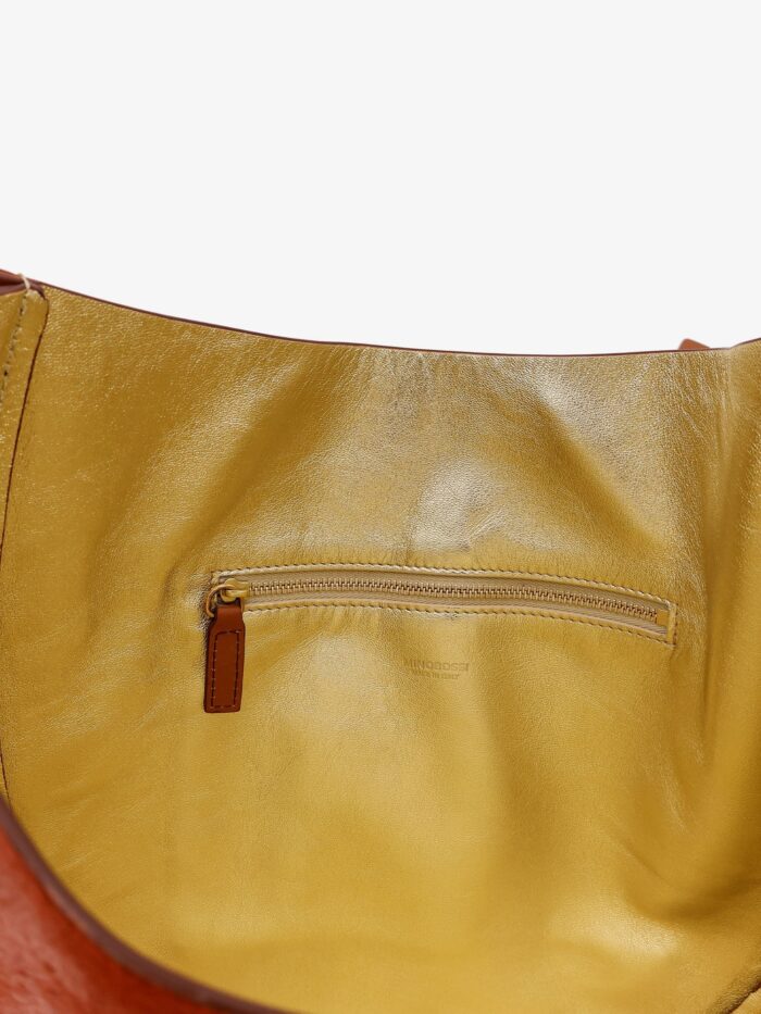 MINO BOSSI Liz Pony Skin Shoulder Bag