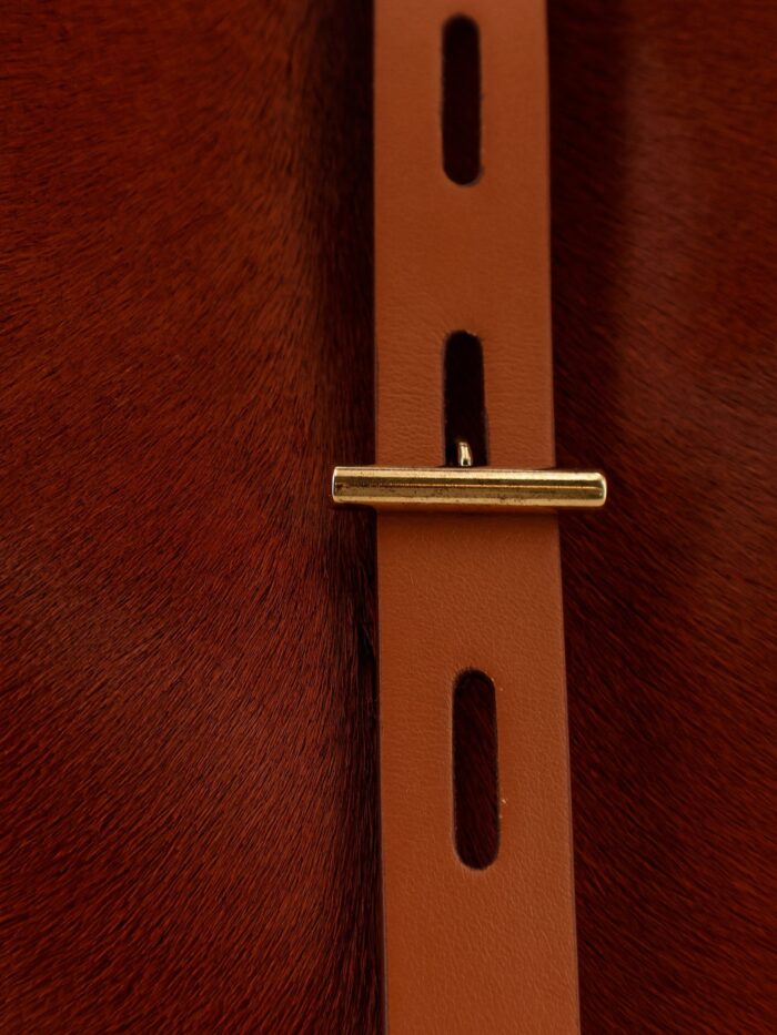 MINO BOSSI Liz Pony Skin Shoulder Bag