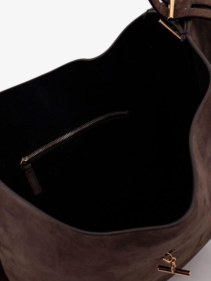 MINO BOSSI Suede Crossbody Bag