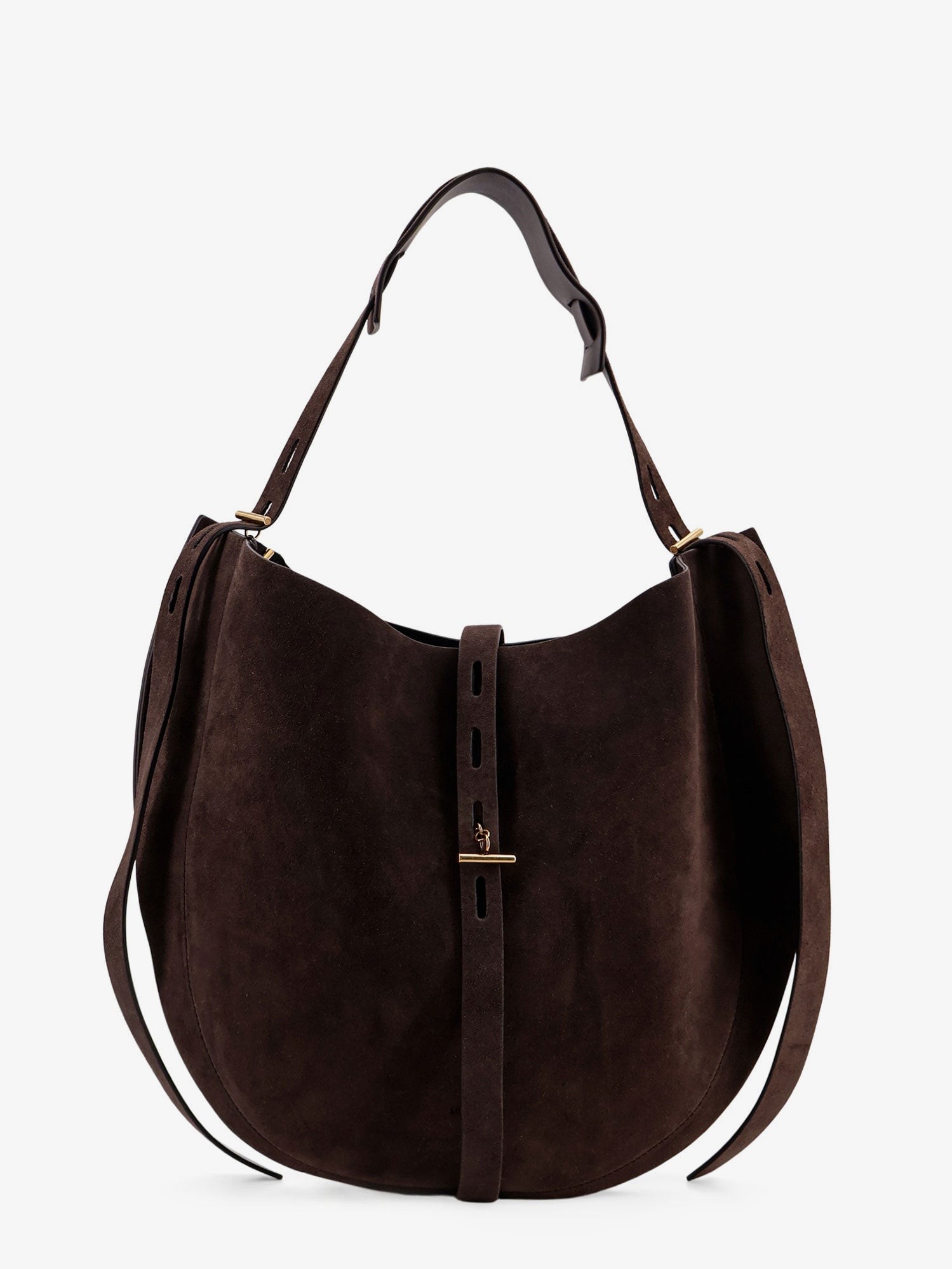 MINO BOSSI Suede Crossbody Bag