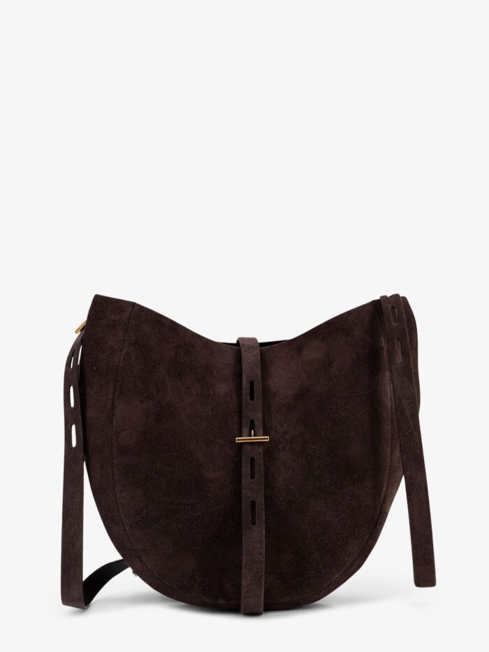 MINO BOSSI Suede Shoulder Bag