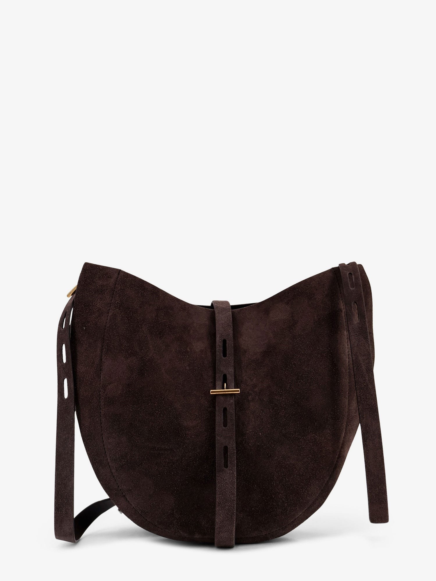 MINO BOSSI Suede Shoulder Bag