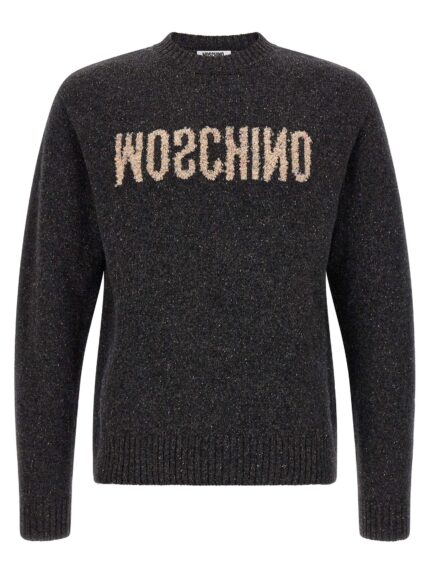 Moschino Mirrored Logo Sweater