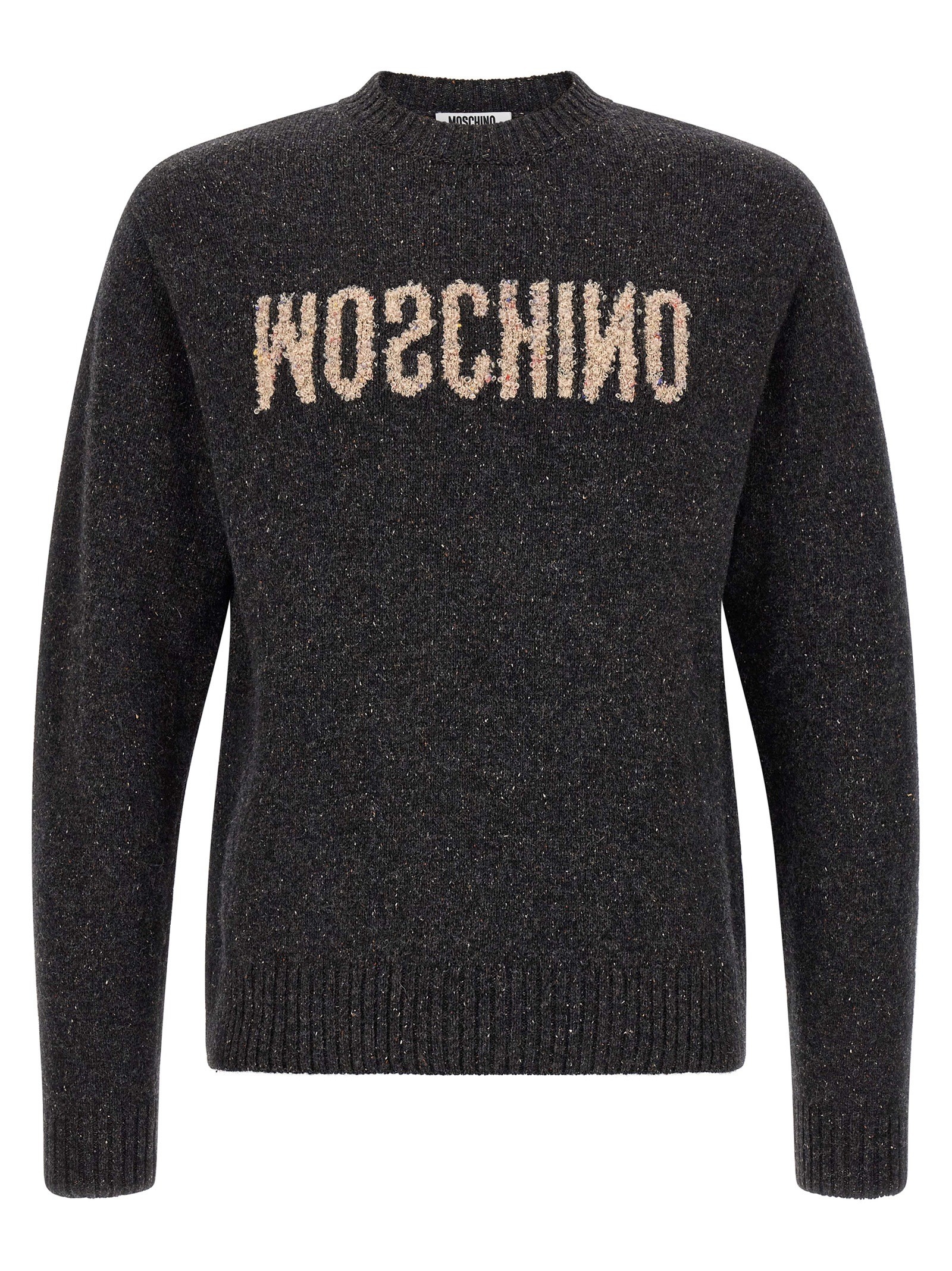 Moschino Mirrored Logo Sweater