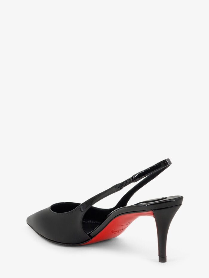 CHRISTIAN LOUBOUTIN Miss Z Patent Leather Slingback Pumps