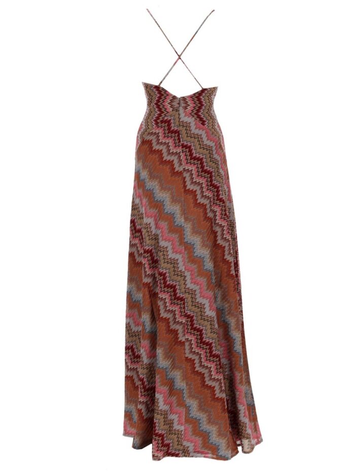 Missoni ABITO LUNGO CON SCOLLO A V