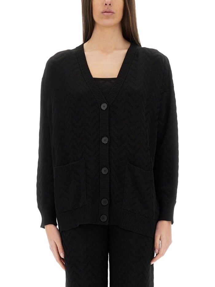 Missoni CHEVRON PATTERN CARDIGAN