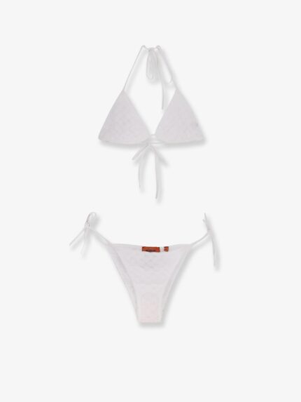 Missoni Embroidered And Lined Bikini