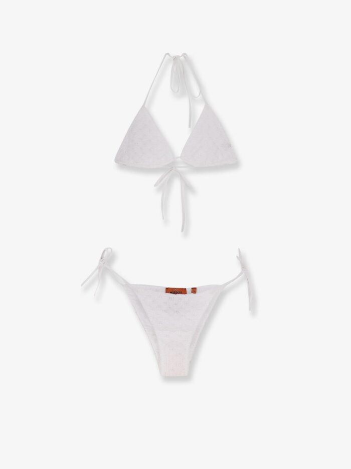 Missoni Embroidered And Lined Bikini