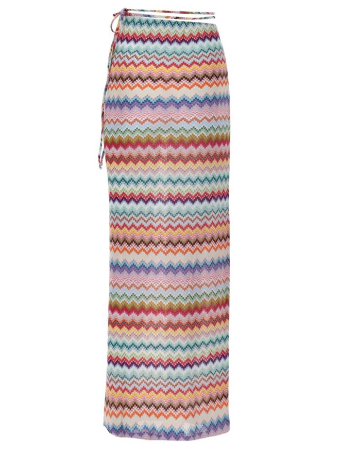 Missoni GONNA LUNGA PAREO CON MOTIVO ZIG ZAG