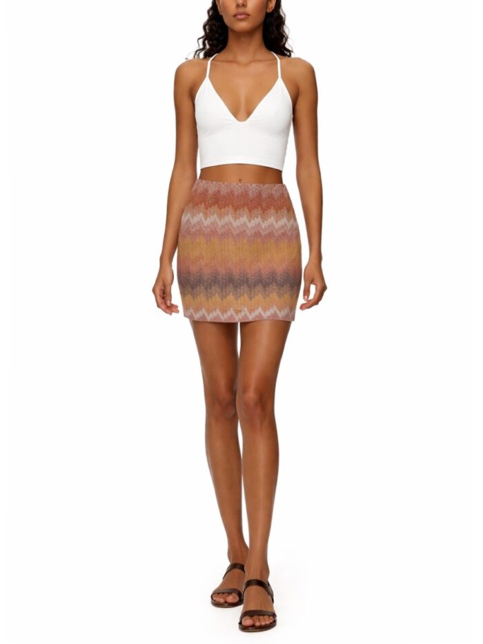 Missoni MINIGONNA CON MOTIVO "SNAKE"