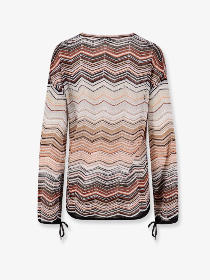 Missoni Multicolor Viscose And Metallic Fiber Sweater