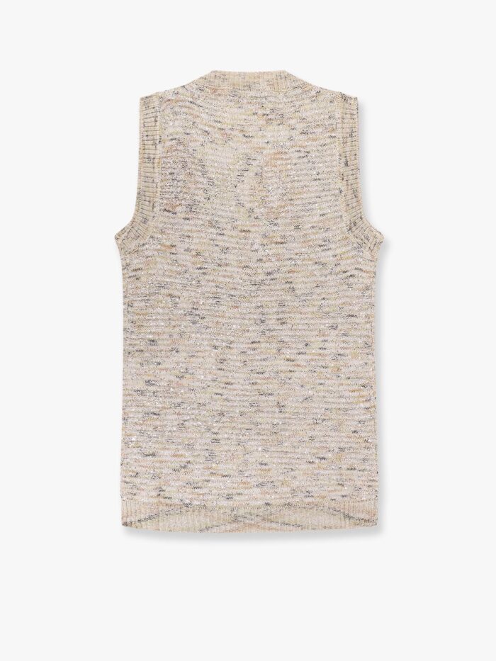 Missoni Multicolor Viscose Blend Top With Sequins