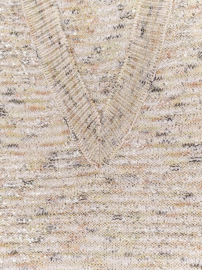 Missoni Multicolor Viscose Blend Top With Sequins
