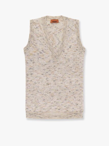 Missoni Multicolor Viscose Blend Top With Sequins