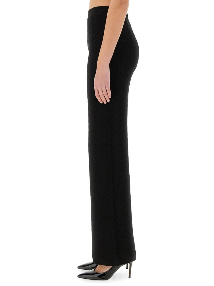 Missoni STRAIGHT PANTS CHEVRON PATTERN TONE ON TONE