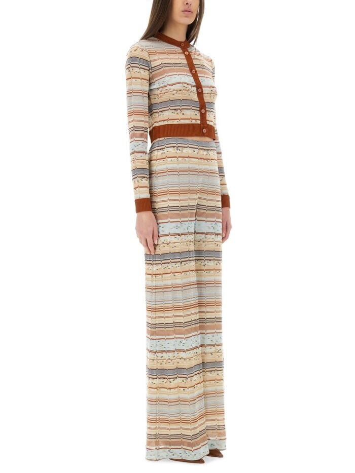 Missoni STRIPED PATTERN CARDIGAN