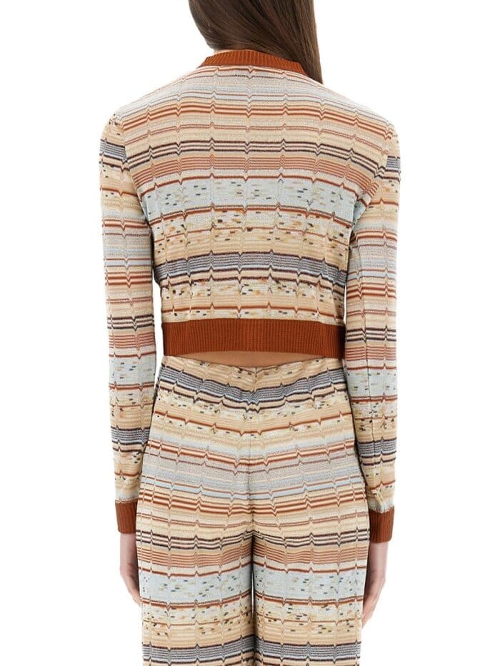 Missoni STRIPED PATTERN CARDIGAN