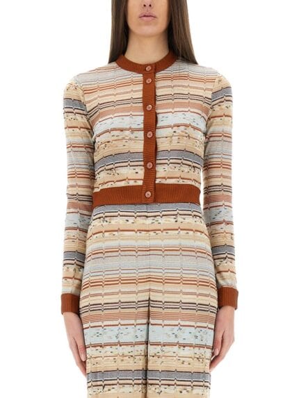 Missoni STRIPED PATTERN CARDIGAN