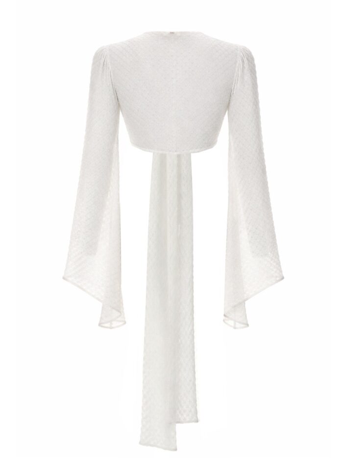 Missoni TOP SCALDACUORE IN VISCOSA LAMÉ