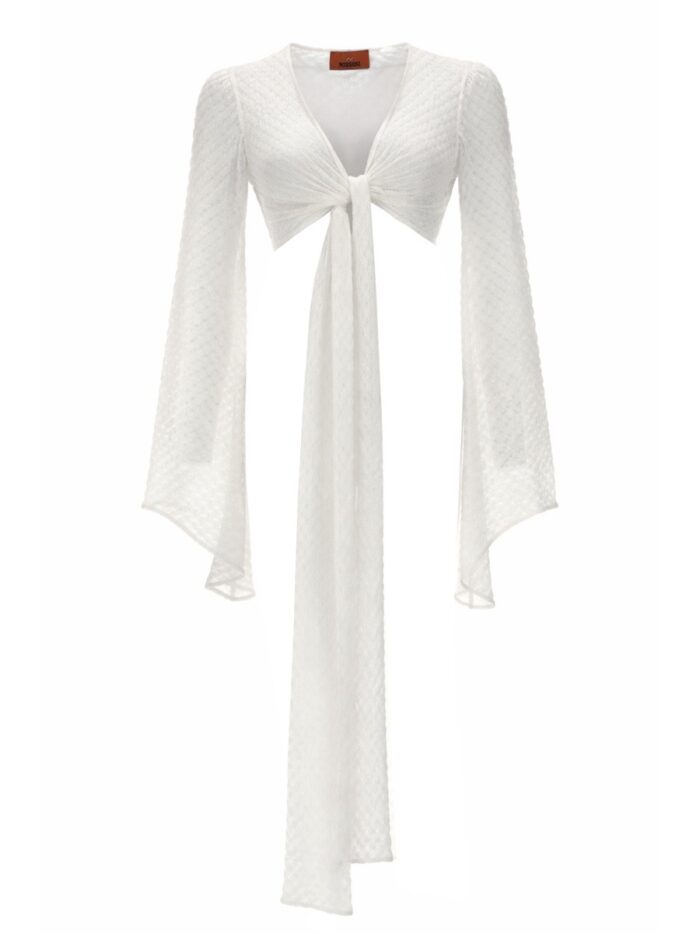 Missoni TOP SCALDACUORE IN VISCOSA LAMÉ