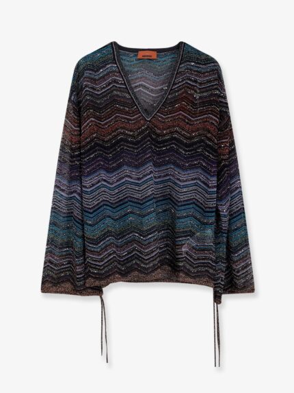 Missoni Viscose And Metallic Fiber Sweater