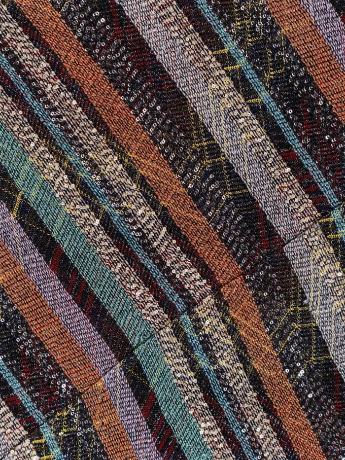 Missoni Viscose Blend Long Dress With Chevron Pattern